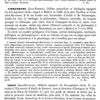 0861 - Page 857 - Addenda. Nicol (John-Inglis) [L. Hahn] (bibliographie) / Nieremberg (Juan-Eusebio) [L. Hahn] / Nieto (Blas-Martinez) [L. Hahn] / Nissole (Les deux) [L. Hahn]