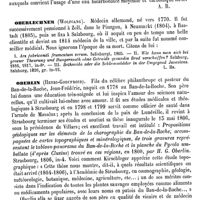 0008 - Page 4 - Oberlahnstein (Eau minérale de) [A. Rotureau] / Oberlechner (Wolfgang) [L. Hahn] (bibliographie) / Oberlin (Henri-Godefroid) [L. Hahn] / Oberndoerffer (Johann) [L. Hahn]