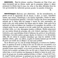 0075 - Page 71 - Observation en général [Amédée Dechambre] / Obsession [Amédée Dechambre] / Obstétrique (Histoire) [A. Chéreau]
