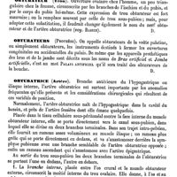 0108 - Page 104 - Obturateur (Nerf) [J. Chauvel] / Obturateur (Trou) [Amédée Dechambre] / Obturateurs (Prothèse) [Amédée Dechambre] / Obturatrice (Artère) [J. Chauvel]