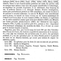 0195 - Page 191 - Odontologie (Histoire) [A. Chéreau] / Odontomes. Voy. Maxillaires / Odorat. Voy. Olfaction / Odoric (Jean) [L. Hahn] / Odorine [Amédée Dechambre] / Oduoc ou O-Duoc [G. Planchon]