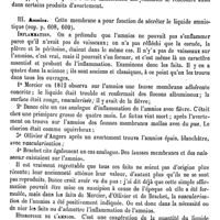 0626 - Page 622 - Oeuf et ovule. Pathologie. Chorion [X. Delore] / Amnios [X. Delore]
