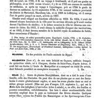 0729 - Page 725 - Olampi [G. Planchon] (bibliographie) / Olander (Eric-Johan) [L. Hahn] / Olanine [Amédée Dechambre] / Olargues (Jean d') [L. Hahn] / Olax (L.) [H. Baillon] / Olberg (Franz) [A. Dureau]