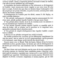 0187 - Page 183 - Ombilic. Pathologie. Pathologie de l'ombilic chez l'adulte [E. Nicaise] / Hernies ombilicales congénitales [E. Nicaise]