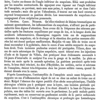 0313 - Page 309 - Omoplate. Pathologie. Lésions traumatiques. Fractures [J. Chauvel] / Lésions organiques [J. Chauvel]