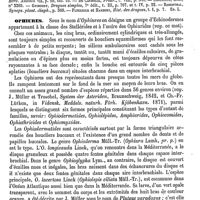 0635 - Page 631 - Ophioxylon [Ed. Lefèvre] (bibliographie) / Ophiures [Ed. Lefèvre]