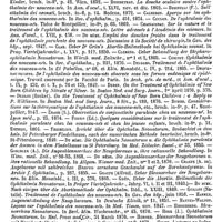 0720 - Page 716 - Ophthalmie. Ophthalmies conjonctivales. Troisième stade. Ophthalmie conjonctivale purulente [E. Warlomont] (bibliographie)