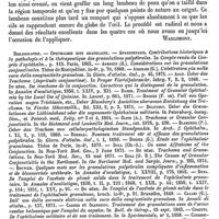 0767 - Page 763 - Ophthalmie. Ophthalmies conjonctivales. Entropion [E. Warlomont] (bibliographie)