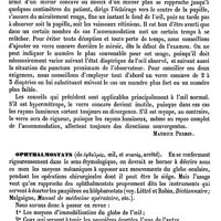 0128 - Page 124 - Ophthalmoscopie, Ophthalmoscope [Maurice Perrin] / Ophthalmostats [O. Aubry]