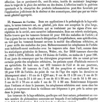 0628 - Page 624 - Orbite. Pathologie. Maladies inflammatoires [J. Chauvel] / Tumeurs de l'orbite [J. Chauvel]