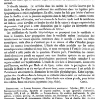 0148 - Page 144 - Oreille. Physiologie [C. Coÿne] (bibliographie)