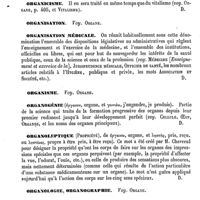 0541 - Page 537 - Organes (Changement de volume des) [François-Frank] / Organicisme. Voy Organe [D.] / Organisation. Voy. Organe / Organisation médicale [Amédée Dechambre] / Organisme. Voy. Organe / Organogénie [Amédée Dechambre] / Organoleptique (Propriété) [Amédée Dechambre] / Organologie, Organographie. Voy. Organe / Organo-métalliques (Composés ou radicaux) [L. Hahn]