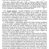 0550 - Page 546 - Origan. Botanique [G. Planchon] (bibliographie) / Emploi médical [Fonssagrives]