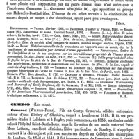0561 - Page 557 - Orme. Thérapeutique [Bazile Féris] (bibliographie) / Ormerod (Les deux) [L. Hahn]