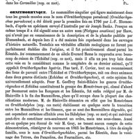 0565 - Page 561 - Ornithomyie [A. Laboulbène] / Ornithopus [G. Planchon] / Ornithorhynque [E. Oustalet]