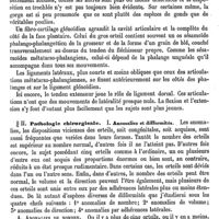0623 - Page 619 - Orteils. Anatomie [V. Paulet] / Pathologie chirurgicale / Anomalies et difformités [V. Paulet]