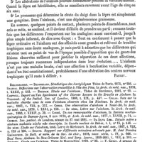 0694 - Page 690 - Orteils. Pathologie chirurgicale. Ainhum [V. Paulet] (bibliographie)
