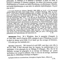 0721 - Page 717 - Oertel (Les) [L. Hahn] (bibliographie) / Ortelius (Les) [L. Hahn] / Oertenblad (Gustav-Jacob) [A. Dureau]