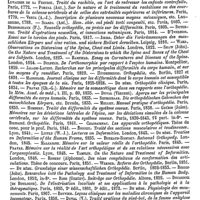 0735 - Page 731 - Orthopédie [L. H. Petit] (bibliographie)