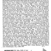 0749 - Page 745 - Orthoptères [A. Laboulbène] (bibliographie) / Orthoscope [Amédée Dechambre]