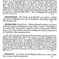 0572 - Page 568 - Ostéotomie [Albert Hénocque] (bibliographie) / Ostéozoaires [Amédée Dechambre] / Osterhausen (Johann-Carl) [L. Hahn] / Ostericum [G. Planchon] / Osteritium [G. Planchon] / Österlen (Les) [A. Dureau, L. Hahn]