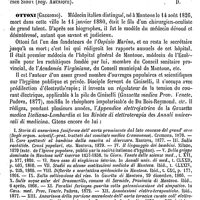 0592 - Page 588 - Otto (Friedrich-Julius) [L. Hahn] (bibliographie) / Ottoes (Les) [Amédée Dechambre] / Ottoni (Gregorio) [L. Hahn] / Ouate. Voy. Coton / Ouatta-pana [G. Planchon] / Ouche (Eau minérale d') [A. Rotureau]