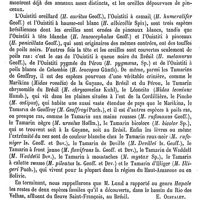 0638 - Page 634 - Ouistitis [E. Oustalet] (bibliographie)