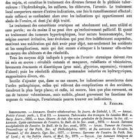 0040 - Page 36 - Ovaire. Pathologie. Tumeurs de l'ovaire. Tumeurs solides de l'ovaire [A. Ferrand] (bibliographie)