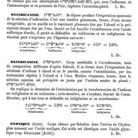 0460 - Page 456 - Oximidonaphtol [L. Hahn] / Oxindicanine [L. Hahn] / Oxindicasine [L. Hahn] / Oxonique (Acide) [L. Hahn] / Oxyacanthine [L. Hahn]