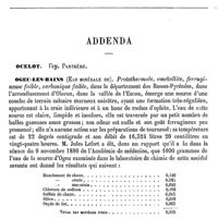 0616 - Page 612 - Ozonométrie [C. Lutz] / Addenda / Ocelot. Voy. Panthère / Ogeu-les-Bains (Eau minérale de) [A. Rotureau]