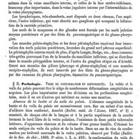 0695 - Page 691 - Palais (Voute et voile du). Anatomie chirurgicale [E. Gayraud] / Pathologie [E. Gayraud]