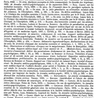0601 - Page 597 - Persécution (Délire de) [Ant. Ritti] (bibliographie)