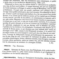 0801 - Page 797 - Pfingsten (Johann-Derrmann) [L. Hahn] (bibliographie) / Pfolspeundt (Heinrich von) [L. Hahn] / Phacas. Voy. Dioscoride / Phace [Ed. Lefèvre] / Phacidiacées [Ed. Lefèvre]