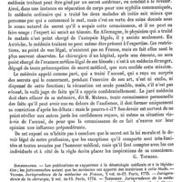 0463 - Page 459 - Secret médical [G. Tourdes] (bibliographie)