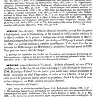 0475 - Page 471 - Seegen (Joseph) [L. Hahn] (bibliographie) / Seeger (Carl-Albert) [L. Hahn] / Seegert (Johann-Friedrich-Wilhelm) [L. Hahn] / Seemann (Les) [A. Dureau]
