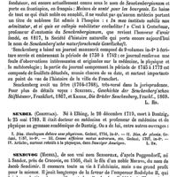 0610 - Page 606 - Senckenberg (Johann-Christian) [L. Hahn] / Sendel (Christian) [L. Hahn] (bibliographie) / Sendivog (Michel) [L. Hahn]