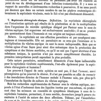 0160 - Page 156 - Septicémie. Chirurgicale. Affections septicoïdes ou septicémiques chirurgicales [J. Chauvel] / Septicémie chirurgicale clinique [J. Chauvel]