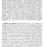 0431 - Page 427 - Serres (Etienne-Renaud-Augustin) [A. Chéreau] (bibliographie) / Serres de Mesplès (Pierre-Marcel-Toussaint de) [A. Chéreau]