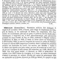 0435 - Page 431 - Sertürner (Friedrich-Wilhelm) [L. Hahn] (bibliographie) / Sérullas (Georges-Simon) [A. Chéreau]