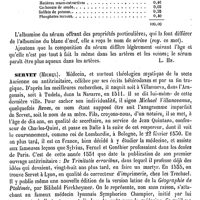 0436 - Page 432 - Sérullas (Georges-Simon) [A. Chéreau] (bibliographie) / Sérum [L. Hahn] / Servet (Michel) [A. Chéreau]