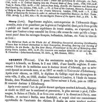 0508 - Page 504 - Sharp (Les) [L. Hahn] (bibliographie) / Sharpey (William) [L. Hahn]