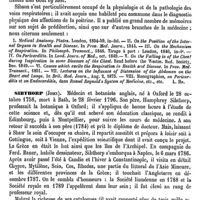 0570 - Page 566 - Sibson (Francis) [L. Hahn] (bibliographie) / Sibthorp (John) [L. Hahn]