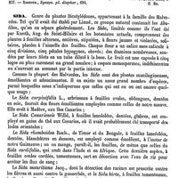 0574 - Page 570 - Sicyos [H. Baillon] (bibliographie) / Sida [G. Planchon]