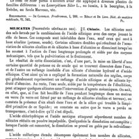 0625 - Page 621 - Silénées [G. Planchon] (bibliographie) / Siler [G. Planchon] / Silicates (Propriétés générales des) / Chimie [Malaguti]