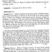 0747 - Page 743 - Sinapius (Les deux) [A. Chéreau] (bibliographie) / Sincaline [Amédée Dechambre] / Sinciput [Amédée Dechambre] / Sinclair (Les) [L. Hahn]