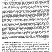 0768 - Page 764 - Singes [E. Oustalet] (bibliographie) / Singes (Faux) ou Lémuriens [E. Oustalet]