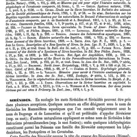 0008 - Page 4 - Sirène [E. Oustalet] (bibliographie) / Sirénides [E. Oustalet]