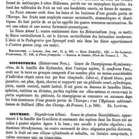 0030 - Page 26 - Sison [G. Planchon] (bibliographie) / Sistostrema [Ed. Lefèvre] / Sisymbre [G. Planchon]
