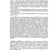 0096 - Page 92 - Snow (Joseph) [L. Hahn] (bibliographie) / Soaria ou Saoria / Botanique [Ed. Lefèvre] / Emploi médical [Amédée Dechambre]