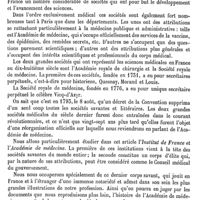 0101 - Page 97 - Sociétés protectrices et de secours. Association des médecins du département de la Seine [Amédée Dechambre] / Association des amis des sciences. Voy. Associations / Association des médecins aliénistes. Voy. Associations [Amédée Dechambre] / Sociétés savantes / Historique [A. Lutaud]